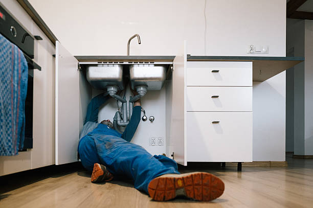 Professional Drain Cleaning technician working in Ellenwood, GA